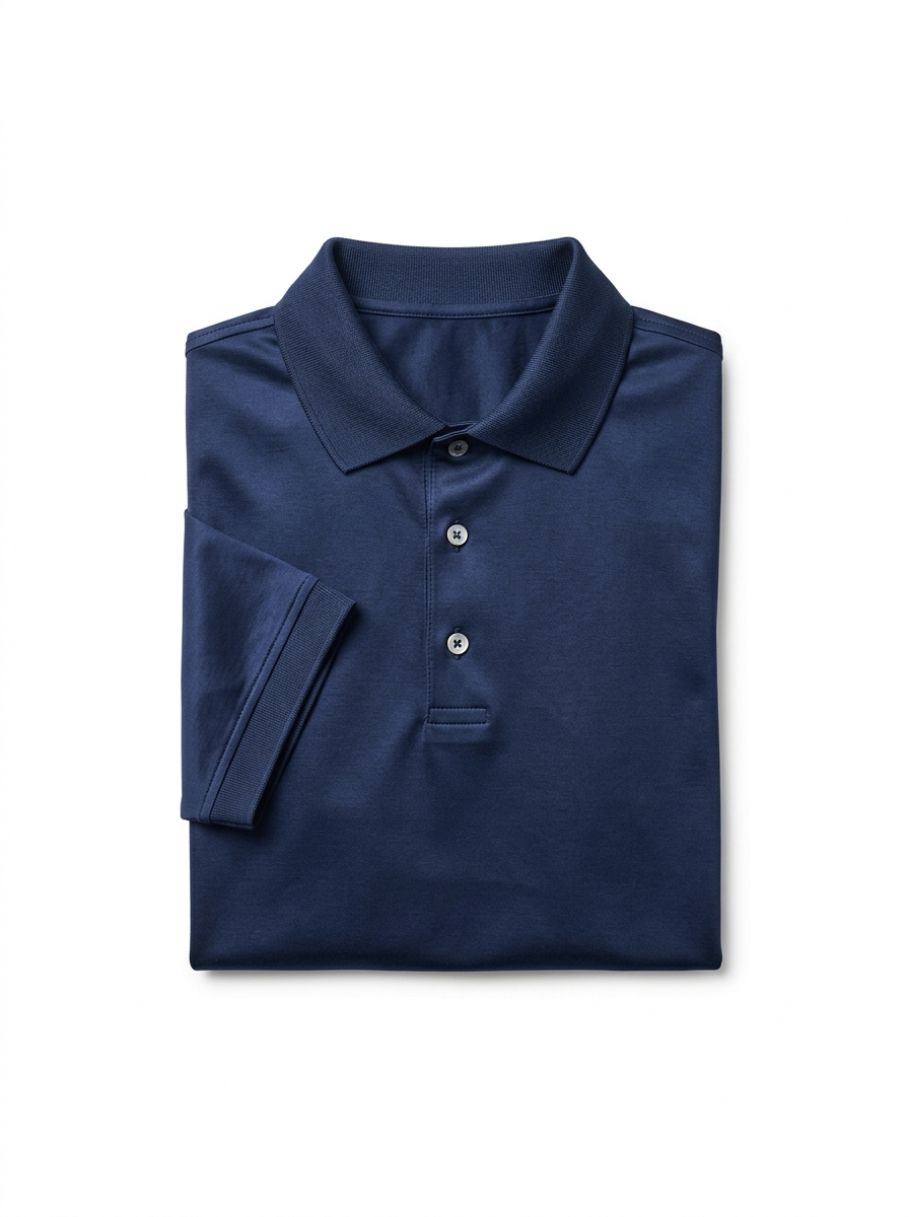 Double-Mercerized Cotton Polo