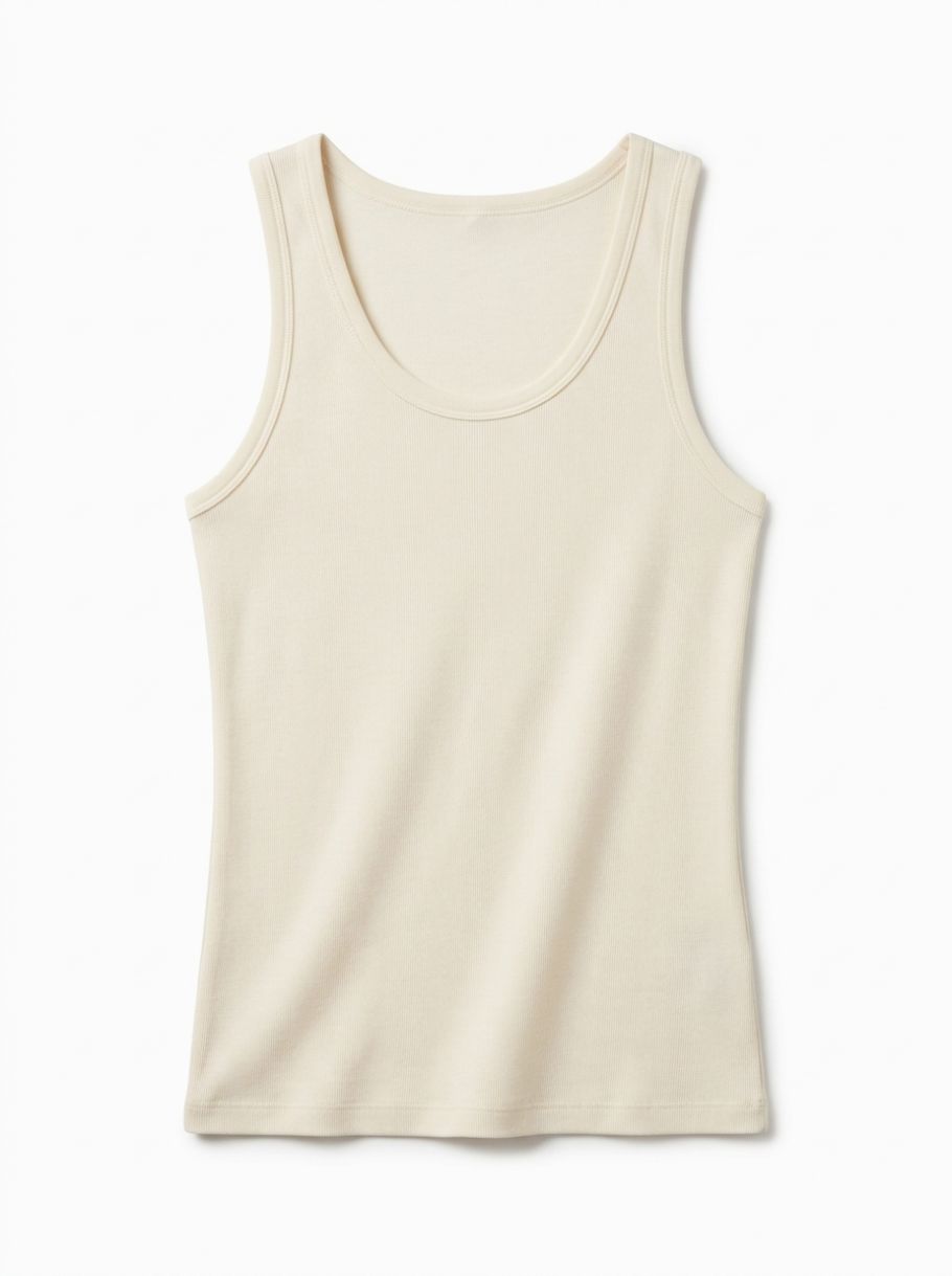 Fine Ribbed Supima Tank Top