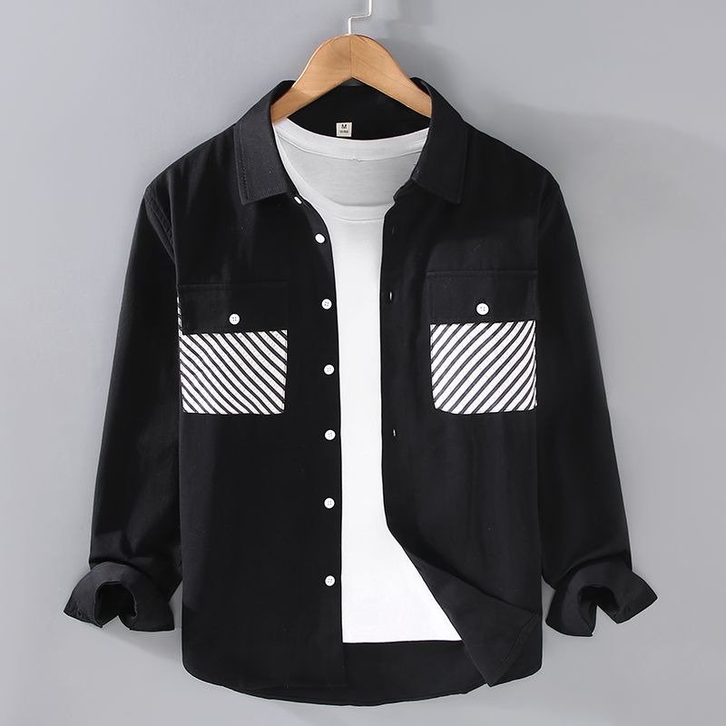 Linear Accent Pocket Shirt